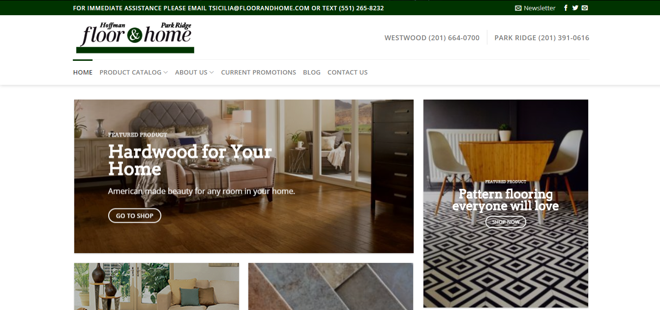 Hoffman Floor & Home Has a New Website!