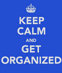 Let’s Get Organized!