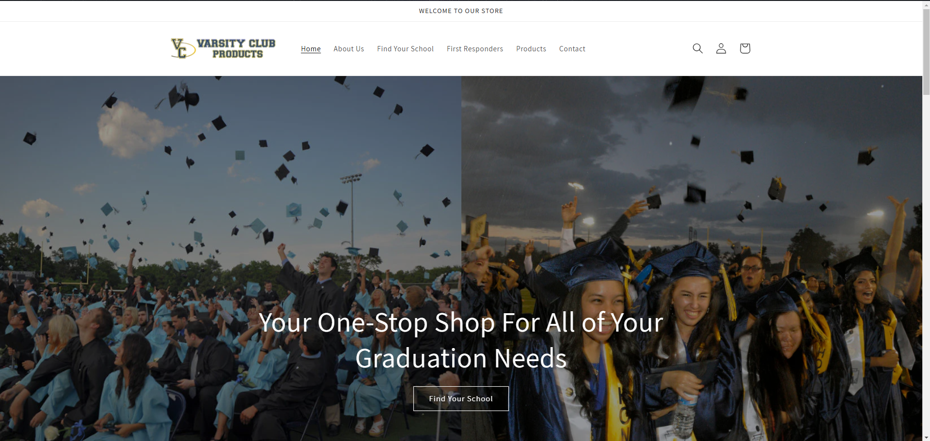 Varsity Club Products Launches New Shopify Website